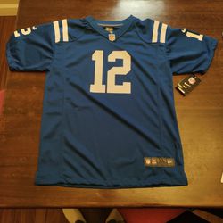 New NFL Nike NFL Jersey Luck No. 12 Youth Size XL 18/20 -  Men's Small