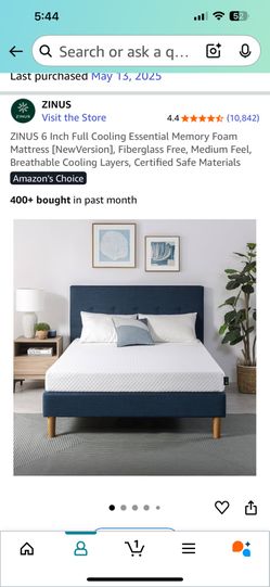 Full 6 In Foam Basically New