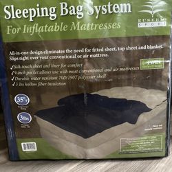 Sleeping Bag System (for Air Mattress) 