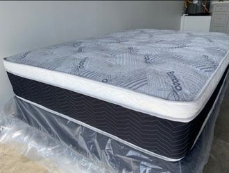 Full Euro Bamboo Pillow Top!!