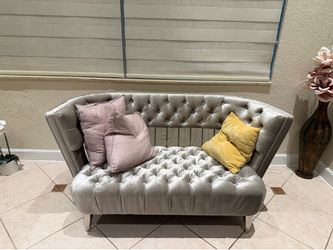 Silver sofa set of 3