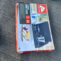 2- Burners Camp Stove Brand New 