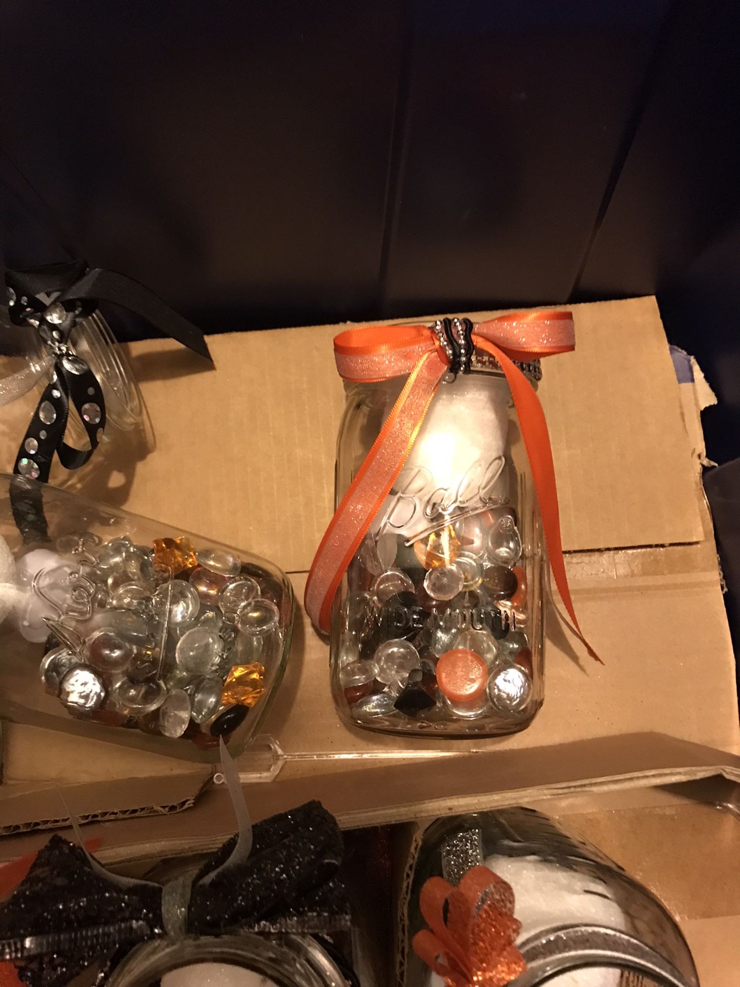 Orange And Black Wedding Decorations Table Clothes Centerpieces Floral Design