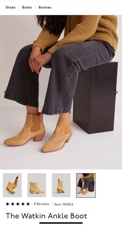 Suede 7.5 Women’s Watkins Ankle Boot Madewell