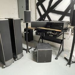 Polk Audio And Yamaha 7.1 Surround Sound