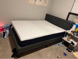 Nectar Queen Memory Foam Mattress + Bed Frame — $400**