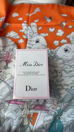 Miss Dior body oil with rose extract brand new sealed authentic