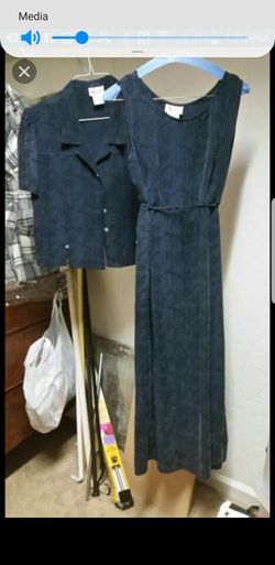 Macys 2 Pc. Silk dress