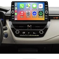 4G LTE QLED Radio for Toyota Corolla 2020 2021 2022 Upgrade,8-Core CPU Touch Screen Stereo,Wireless CarPlay & Android Auto,Support OEM SWC and Camera