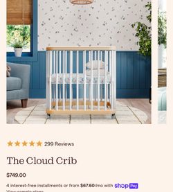 3 in 1 Nestig crib