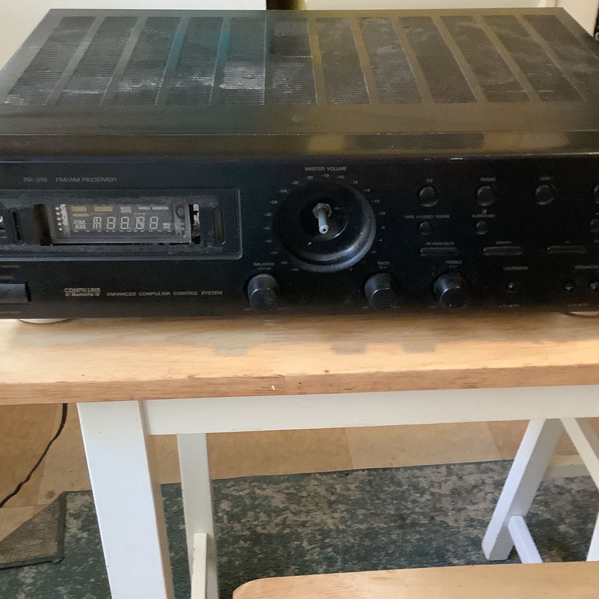 JVC receiver, RX – 318 FM a.m. receiver