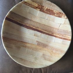 Art Platterpieced Wood Strips.