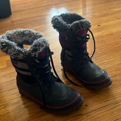 Women’s Winter Boots, Blue Bogs, 