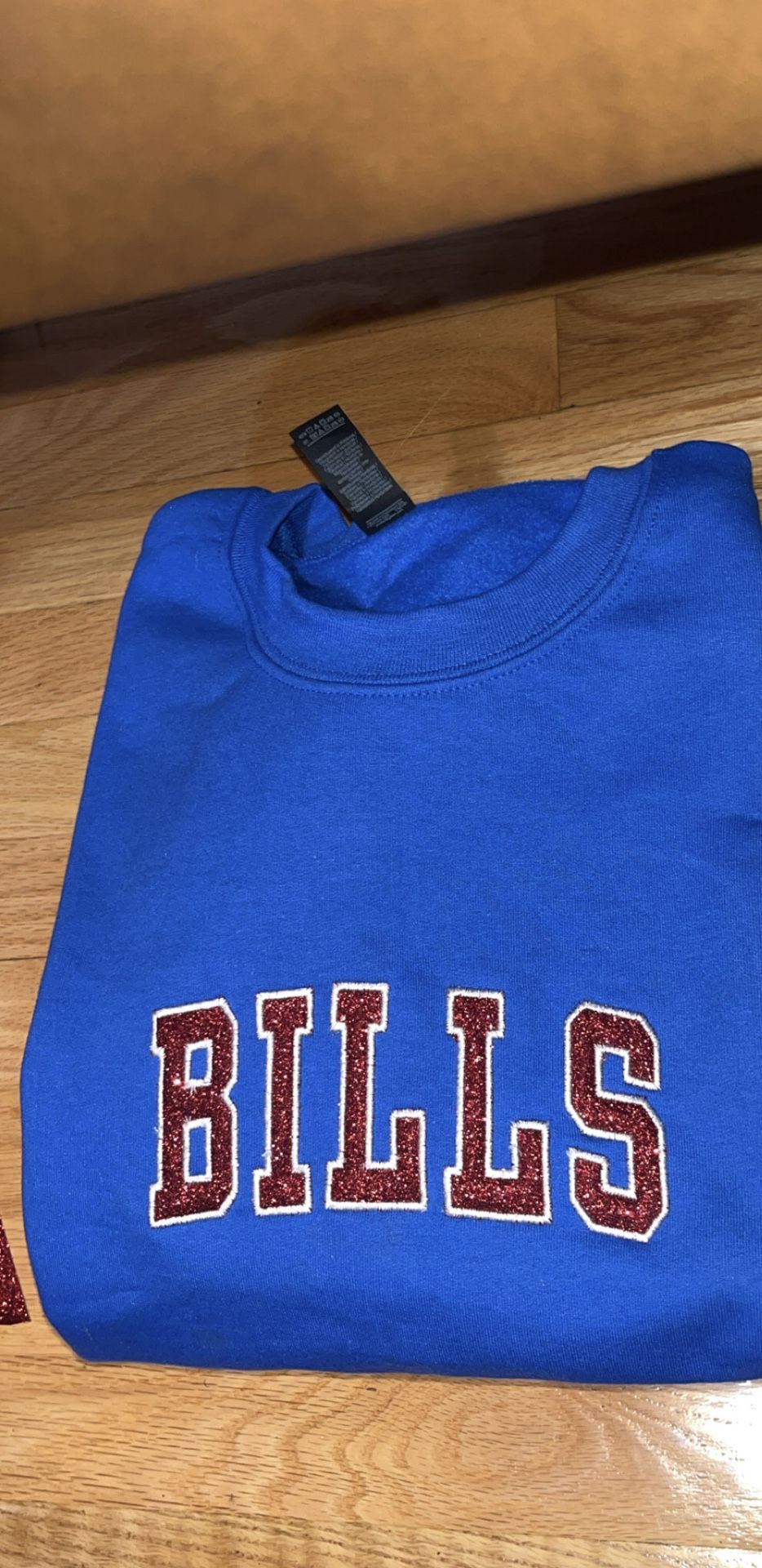 Women’s Buffalo Bills Glitter embroidery sweatshirt