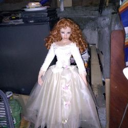 Porcelain Ballerina Doll 