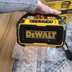 For sale DeWALT DCR010 Bluetooth Jobsite Speaker.