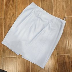 White House Black Market WHBM Genuine Leather Pencil Skirt