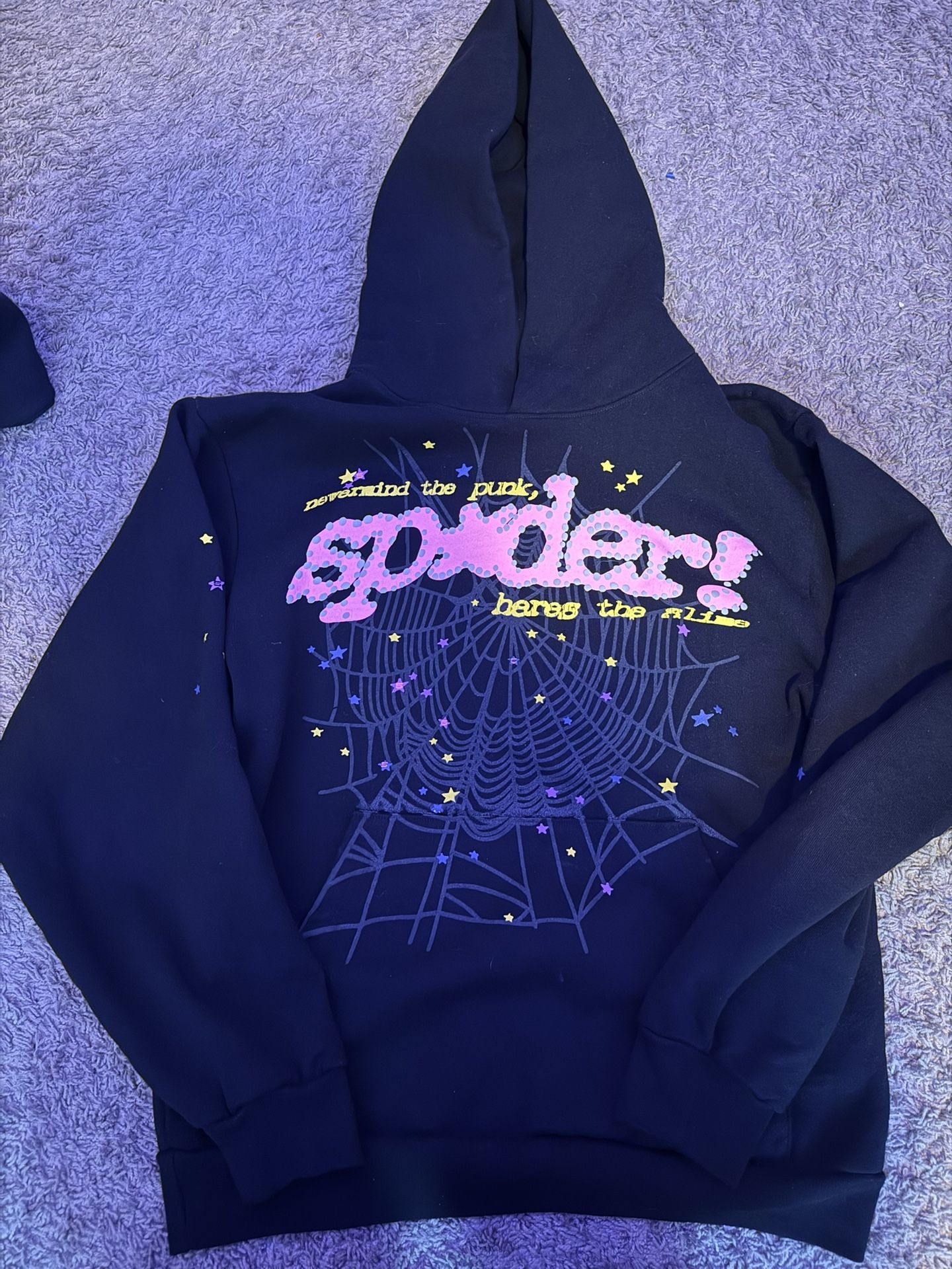 Spider Hoodie Pink
