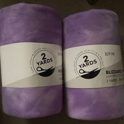 Purple Blizzard Fleece