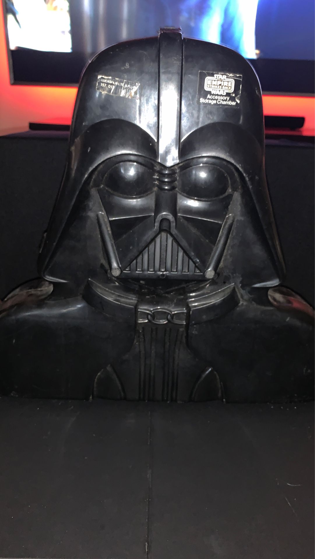 1980 Empire Strikes back Darth Vader carrying case Star Wars