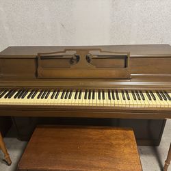 Wurlitzer Piano with bench -Used
