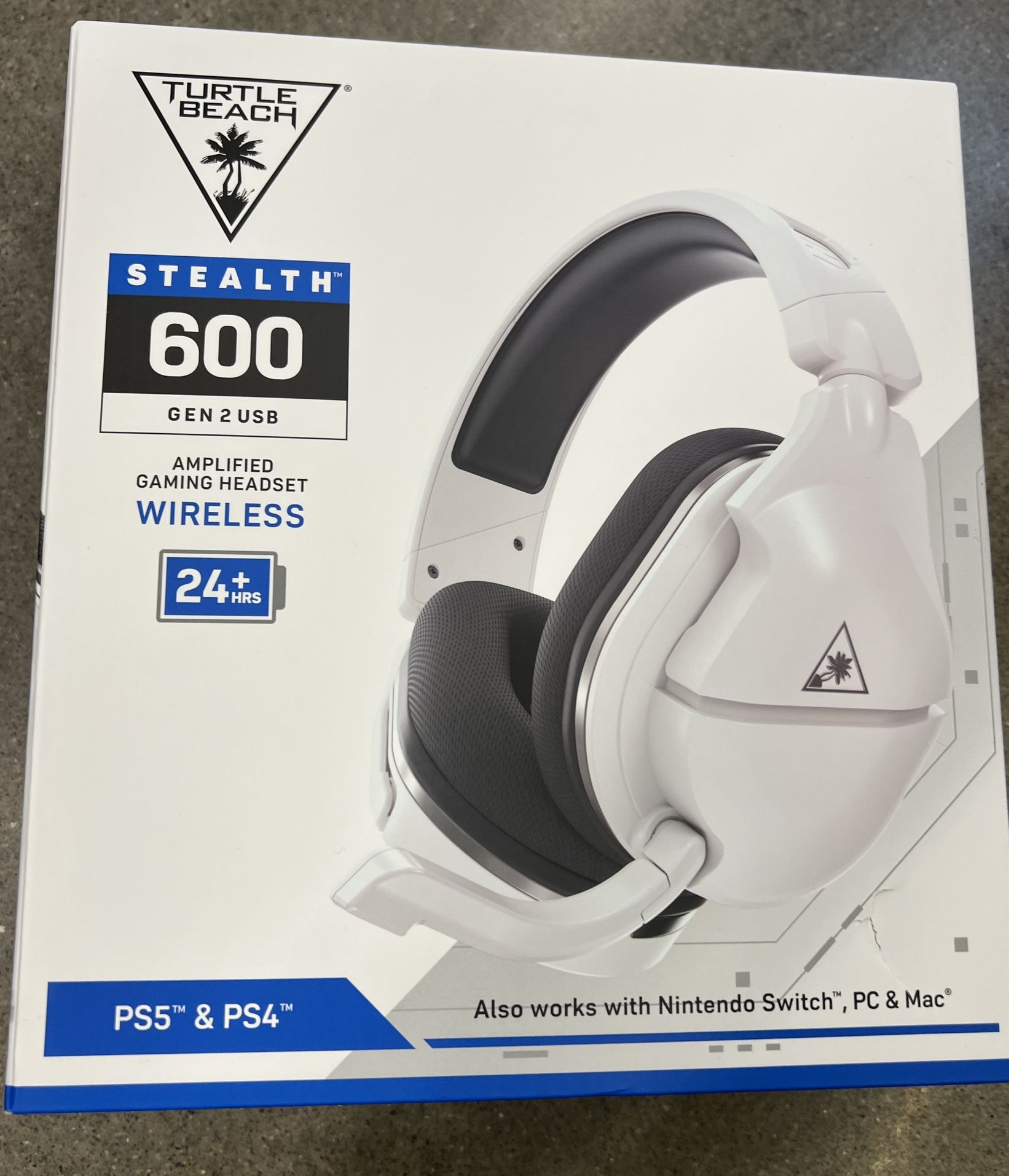 Turtle Beach Stealth 600 Wireless Headphones For PS5 & PS4 Works With Nintendo Switch And Pc Too