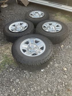 Rims And Tires Dodge Truck 8 Lugs  8 165 18 X7 
