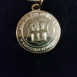 Vintage Coin Keychain 