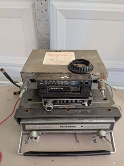 Old car radios forsale