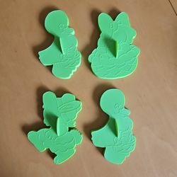 1978 Wilton EASTER Cookie cutters