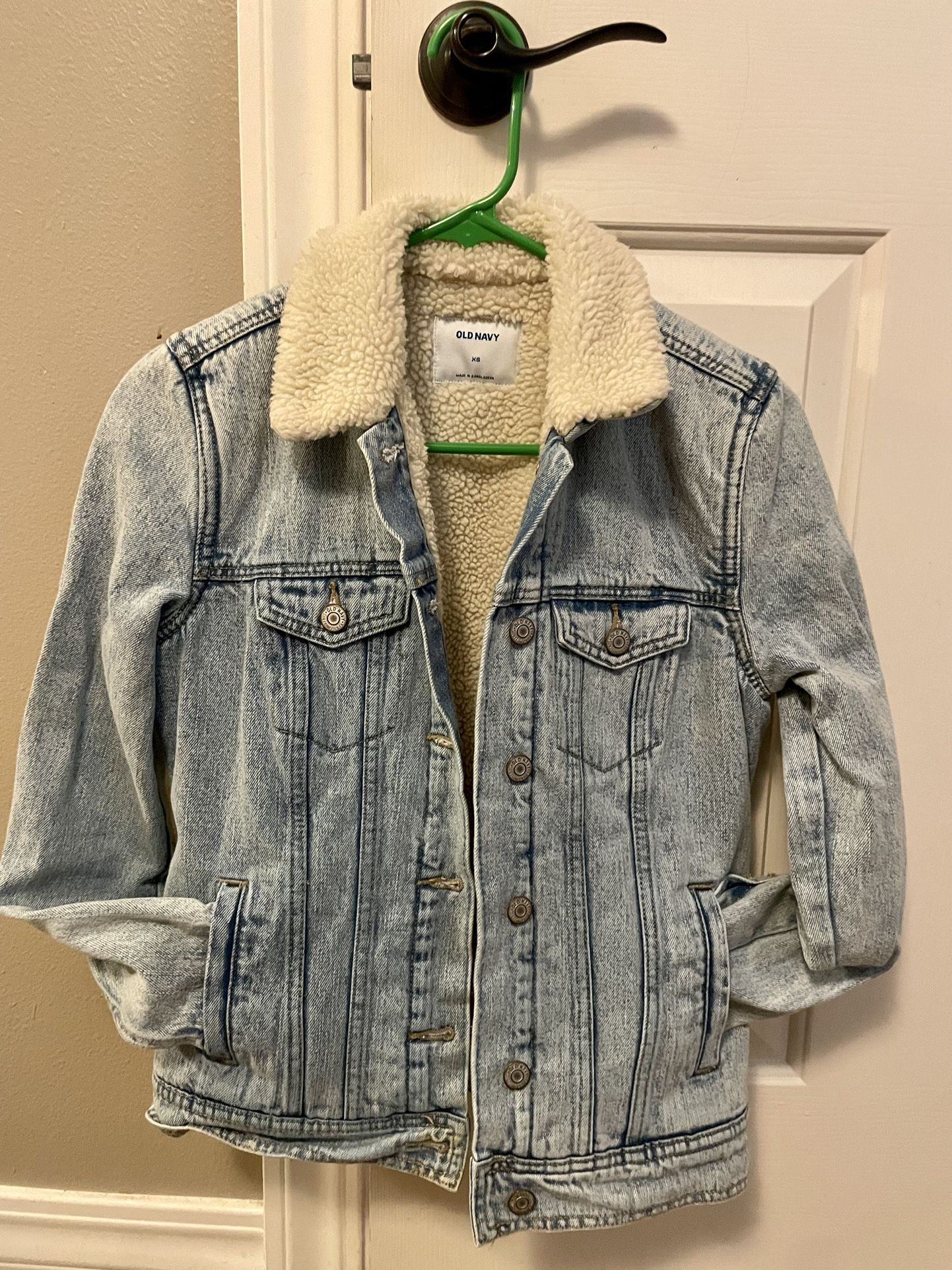 Sherpa Denim Jacket XS