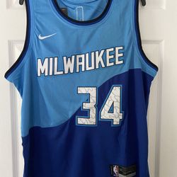 Giannis Antetokounmpo Bucks City Jersey