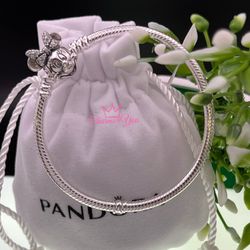 Pandora style bracelet !!  925 sterling silver.
