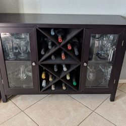 Wine Rack bar Cabinet