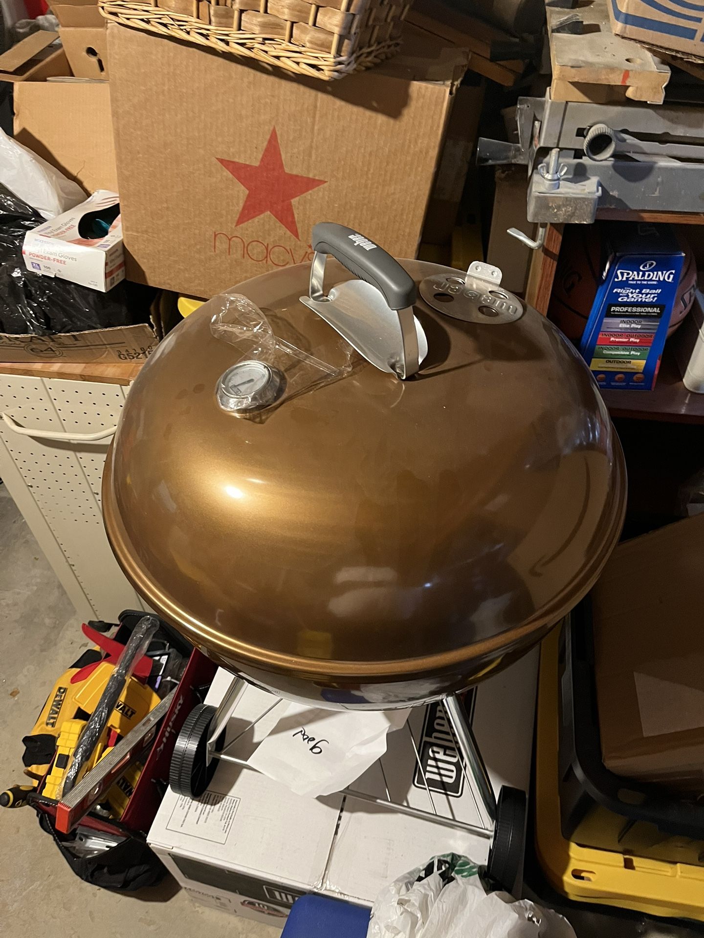 Weber, kettle grill copper