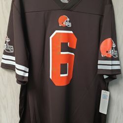 Cleveland Browns NFL Team Apparel #6 Baker Mayfield Jersey