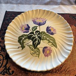  Vintage Metlox Poppy Trail Sculpted Daisy dinner plate