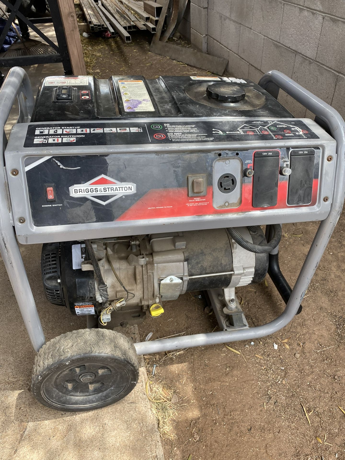 Generator 5000 Briggs & Stratton