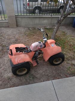 Vintage 49cc suzuki  quad project