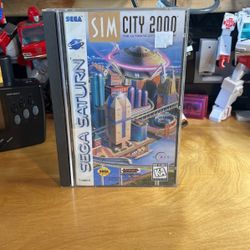 Sega Saturn - Sim City 2000