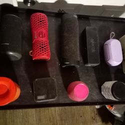 My Whole Collection Of BlueTooth  Speakers 