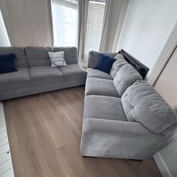 Dark gray Sectional sofa