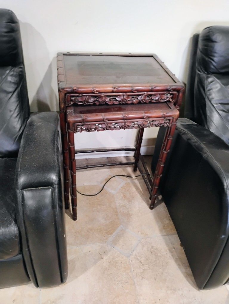 Antique Stacking Tables