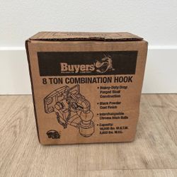 Buyers Products BH82000 8 Ton Combination Hitch Hook 2” Ball 16,000 lb Capacity USA