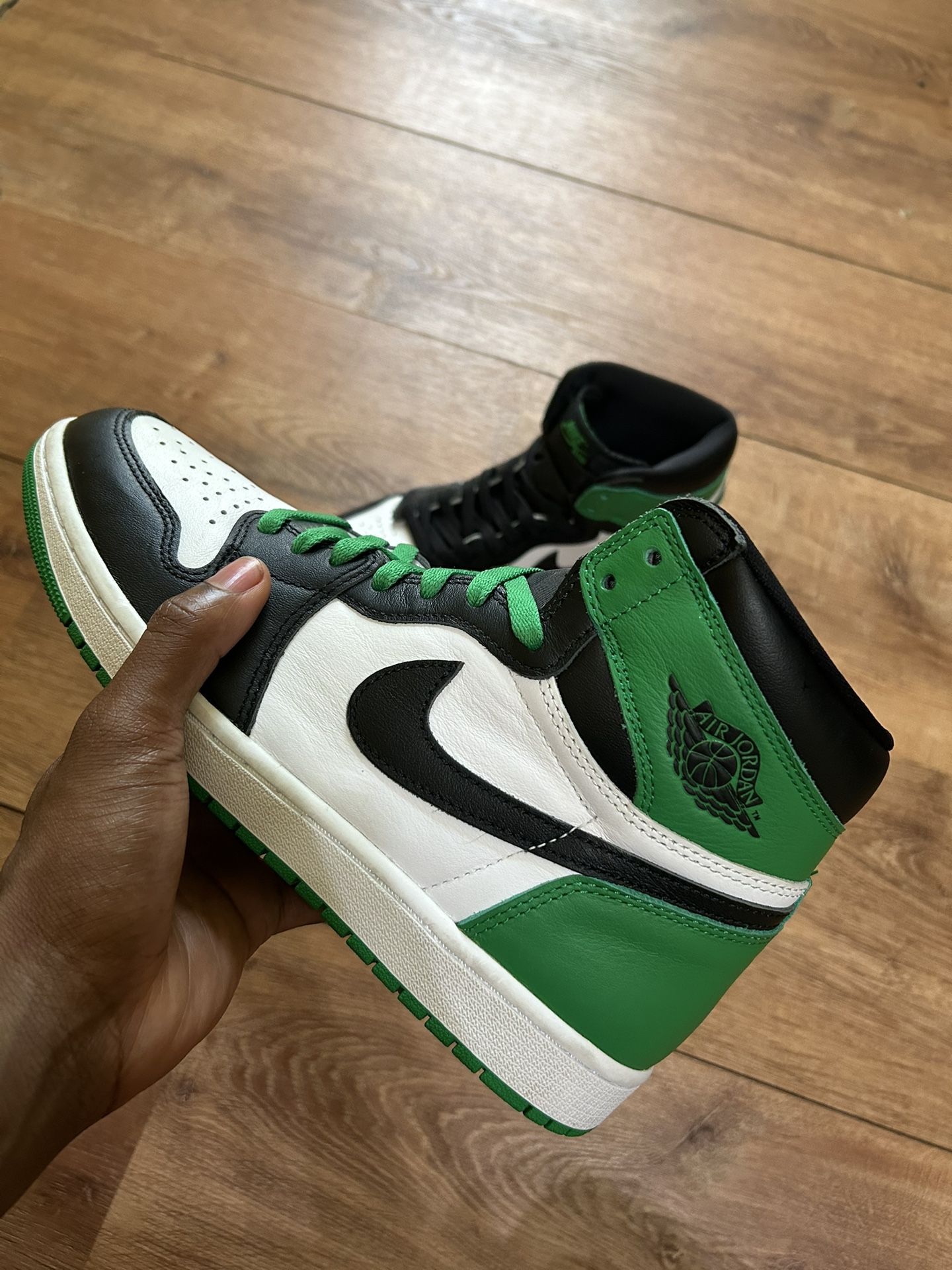 Air Jordan 1 High’s “Lucky Green” – Men’s  Size 10 worn once NO BOX