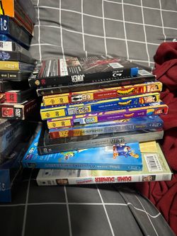 DVDs and Blu Rays!! A lot of HEAVY HITTERS!
