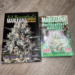 Cannabis Grow Book Lot – Ed Rosenthal & Jorge Cervantes Cultivation