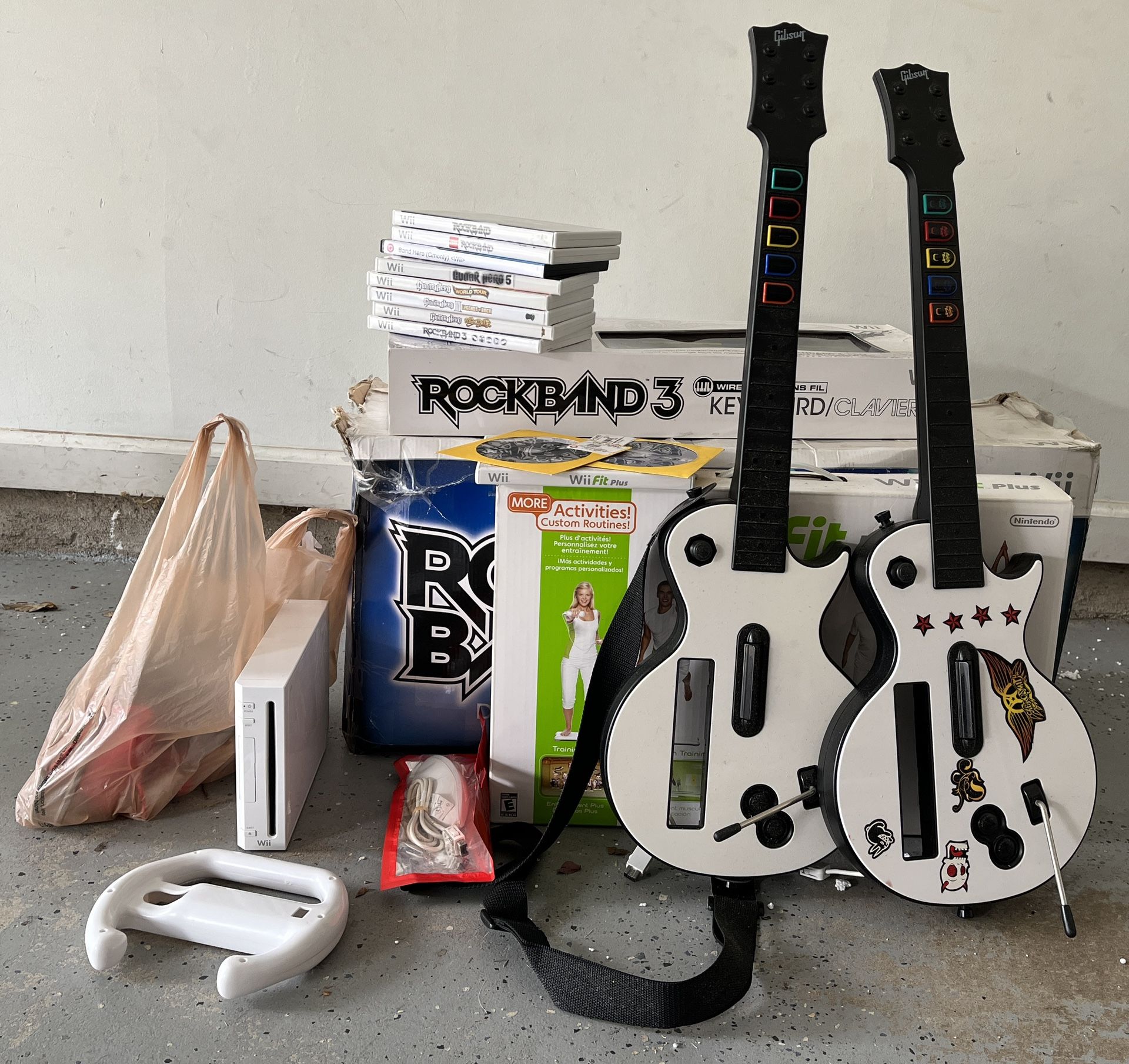 Nintendo Wii Rock Band Bundle