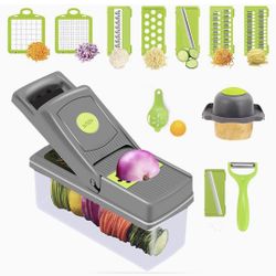 Vegetable Chopper With Container Onion Chopper, Egg Slicer, Slicer, Vegetable Slicer, Professional food chopper,8 blades