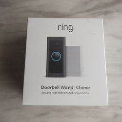 Brand New Ring Doorbell Wired Chime 